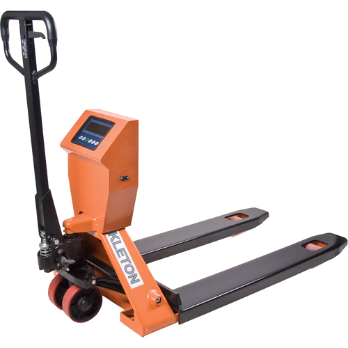 Digital Scale Pallet Truck, 44.5" L x 21.25" W, 4400 lbs. Cap. TGS INDUSTRIEL