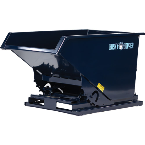 Conteneur autobasculeur, Acier, 2 vg³, Bleu TGS INDUSTRIEL