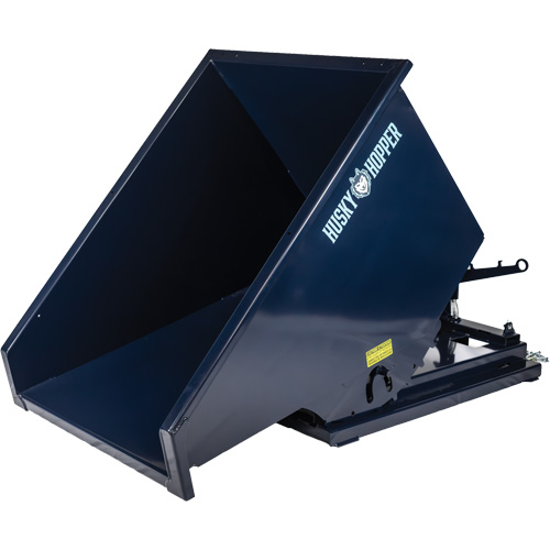 Conteneur autobasculeur, Acier, 2 vg³, Bleu TGS INDUSTRIEL