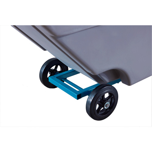 Chariot basculeur en acier, Poly&eacute;thyl&egrave;ne, 0,625 vg³, Capacit&eacute; de charge de 500 lb TGS INDUSTRIEL
