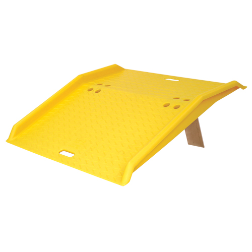 Rampe de quai de chargement portable en poly pour diable, Capacit&eacute; de charge 750 lb, 36" lo x 35" la x 5" h TGS INDUSTRIEL