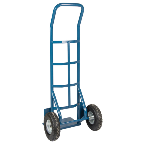 Heavy-Duty Hand Truck, Continuous Handle, Steel, 50" Height, 800 lbs. Capacity TGS INDUSTRIEL