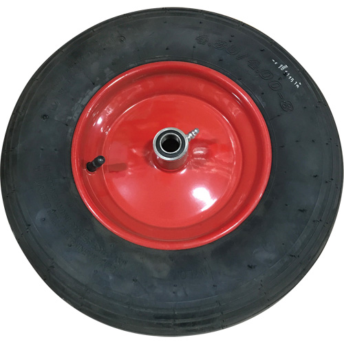 Roue pneumatique, 16" (406,4 mm), Capacit&eacute; de 575 lb (260 kg) TGS INDUSTRIEL