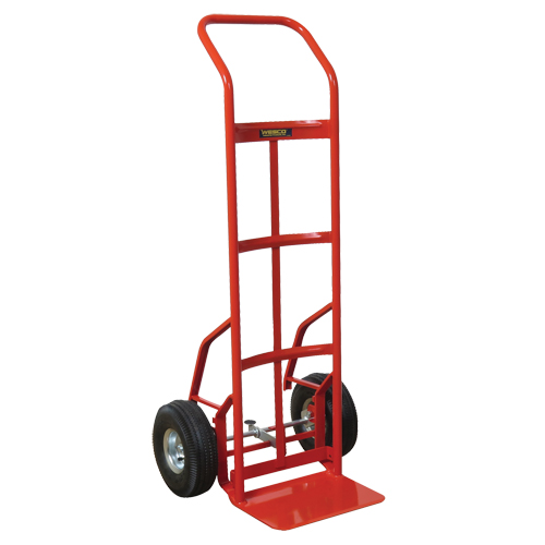 Touch-N-Tilt hand Truck - TNT56-PE, Continuous Handle, Steel, 50" Height, 600 lbs. Capacity TGS INDUSTRIEL