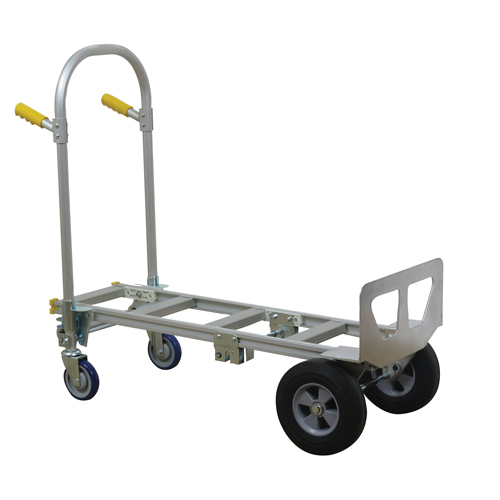 SPTN-JR-T18-SR Spartan Jr. Convertible Hand Truck, Aluminum, 1000 lbs. Capacity TGS INDUSTRIEL