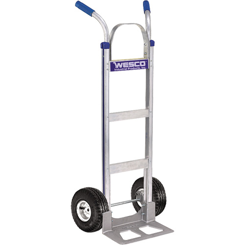 Cobra-Lite Hand Truck - 410-T14-P, Dual Handle, Aluminum, 49" Height, 600 lbs. Capacity TGS INDUSTRIEL