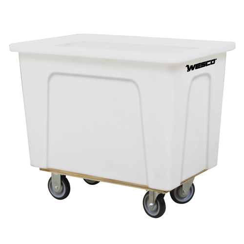 Box Truck, White Polyethylene, 35" L x 24" W x 30" H, 10 cu. Ft. Volume, 450 lbs. Capacity TGS INDUSTRIEL