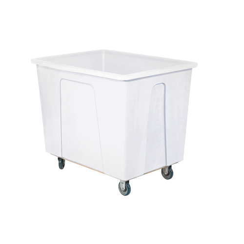 Caisson, Poly&eacute;thyl&egrave;ne blanc, 46" lo x 34" la x 40" h, Volume 25 pi³, Capacit&eacute; 600 lb TGS INDUSTRIEL