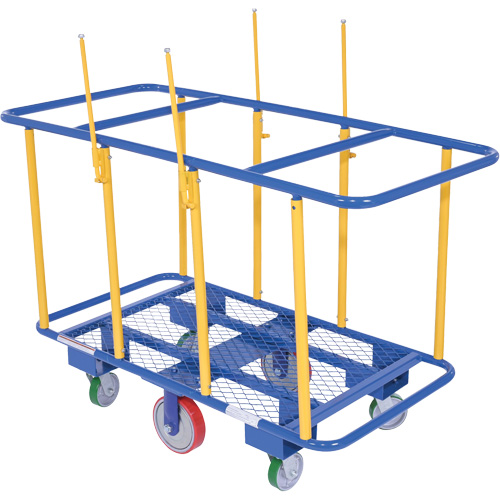 Horizontal Panel Cart, 63-7/16" x 28-1/2" x 40-15/16", 2000 lbs. Capacity TGS INDUSTRIEL