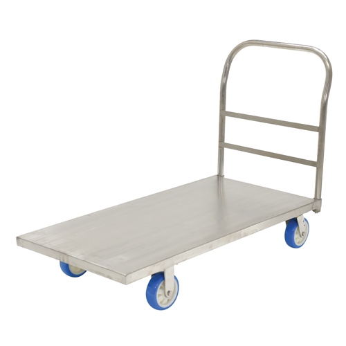 Platform Truck, 48" L x 24" W, 2000 lbs. Capacity, Polyurethane Casters TGS INDUSTRIEL