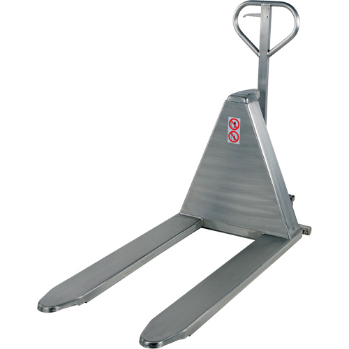 Pallet Lift Table, 45" L x 26-3/4" W, Stainless Steel, 2000 lbs. Capacity TGS INDUSTRIEL