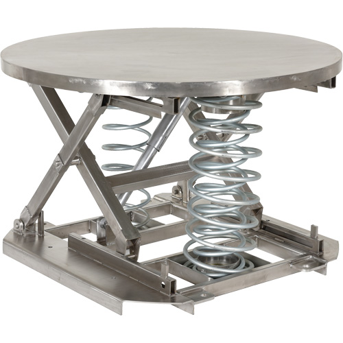 Table &eacute;l&eacute;vatrice de palettes, 43 5/8" lo x 43 5/8" la, Capacit&eacute; 4500 lb TGS INDUSTRIEL