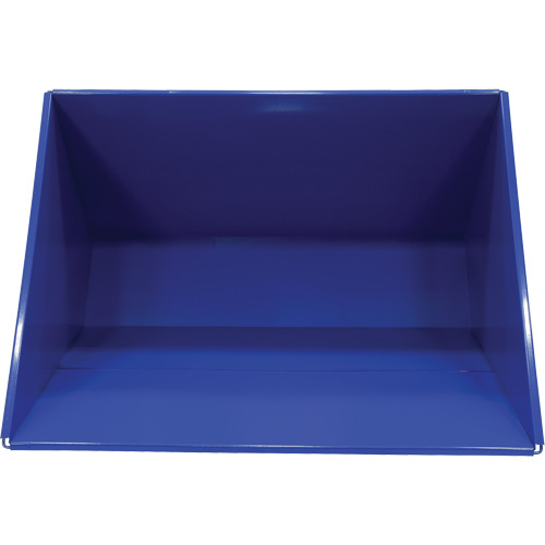 Conteneur autobasculeur, Acier, 3 vg³, Bleu TGS INDUSTRIEL