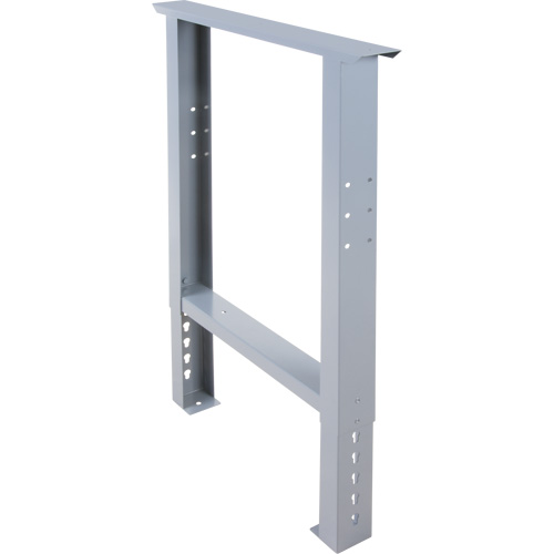 Pattes d'&eacute;tabli pour service industriel, Acier, 24" p x 34" h, Simple TGS INDUSTRIEL