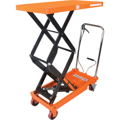 Hydraulic Scissor Lift Table, 35-3/4" L x 19-3/4" W, Steel, 770 lbs. Capacity TGS INDUSTRIEL