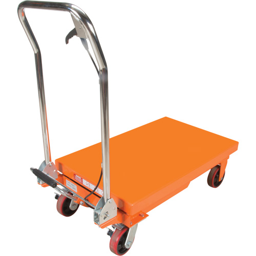 Hydraulic Scissor Lift Table, 32" L x 19-3/4" W, Steel, 1100 lbs. Capacity TGS INDUSTRIEL