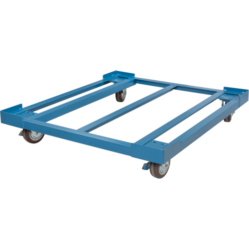 Socle roulant pour palette, 48,5" la x 43" p x 8" h, Capacit&eacute; de 3000 lb TGS INDUSTRIEL