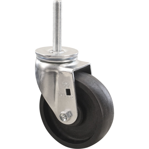 Roulette Emaxx RollX, Pivotant avec frein, Diam&egrave;tre 6" (152,4 mm), Capacit&eacute; 1200 lb (544,3 kg) TGS INDUSTRIEL