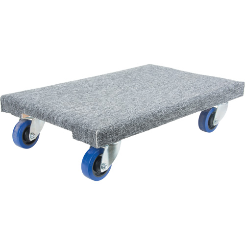 Socles roulants en bois franc pour usage intensif, Roues en Caoutchouc, Capacit&eacute; de 1400 lb, 18" la x 30" p x 7" h TGS INDUSTRIEL