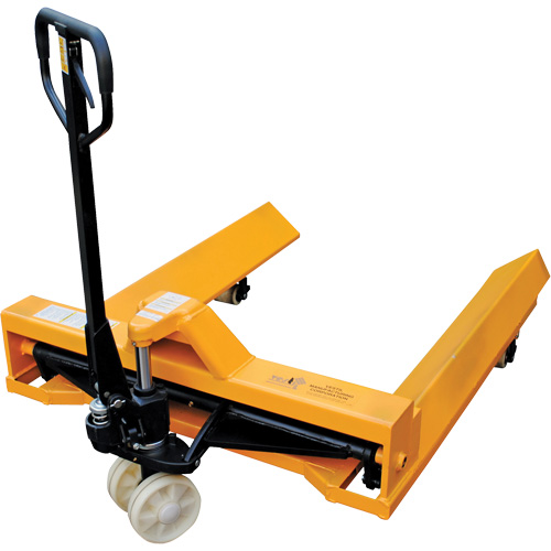 Roll Pallet Truck, Steel, 48" L x 7.5" W, 4000 lbs. Capacity TGS INDUSTRIEL