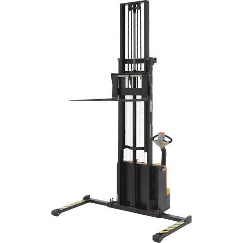 Double Mast Stacker, Electric Operated, 2200 lbs. Capacity, 150" Max Lift TGS INDUSTRIEL