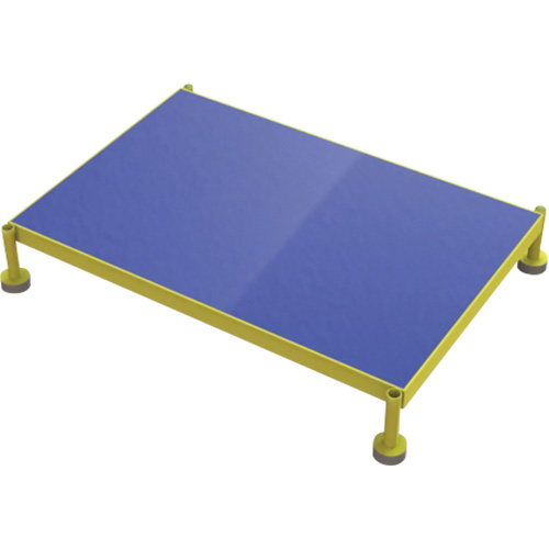 Plateforme de travail en une &eacute;tape &agrave; hauteur r&eacute;glable, 24" la x 36" pr, Capacit&eacute; de 800 lb, Enti&egrave;rement soud&eacute; TGS INDUSTRIEL