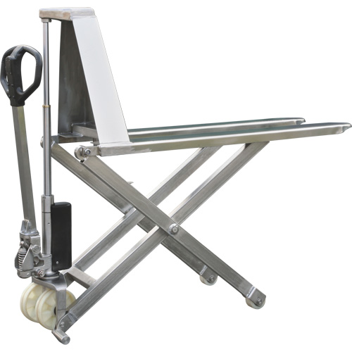 Eco Scissor Skid Lift, 45" L x 21" W, Stainless Steel, 2200 lbs. Capacity TGS INDUSTRIEL