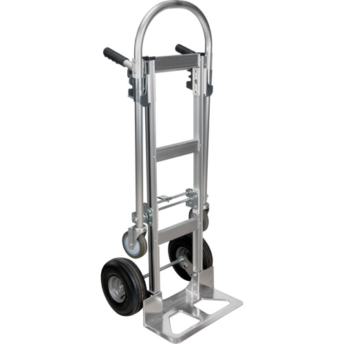 Convertible Hand Truck, Aluminum, 1250 lbs. Capacity TGS INDUSTRIEL
