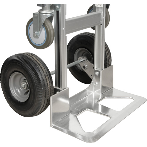 Convertible Hand Truck, Aluminum, 1250 lbs. Capacity TGS INDUSTRIEL