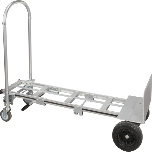 Convertible Hand Truck, Aluminum, 800 lbs. Capacity TGS INDUSTRIEL