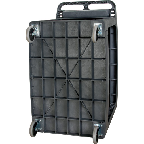 Chariot utilitaire pour l'entretien avec tablette plate, 2 tiers, 25-1/4" x 32-1/4" x 44", Capacit&eacute; 550 lb TGS INDUSTRIEL