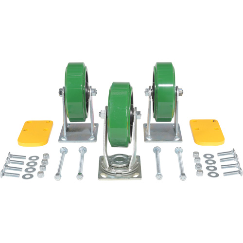 H Series Self-Dumping Hopper Caster Kit TGS INDUSTRIEL