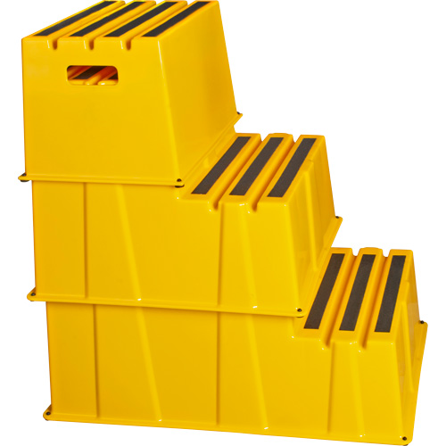Escabeau industriel, 20-7/8" x 12-3/16" x Hauteur 12" TGS INDUSTRIEL