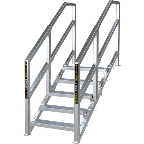 3-5 Step Telescopic Aluminum Smart Stairs TGS INDUSTRIEL