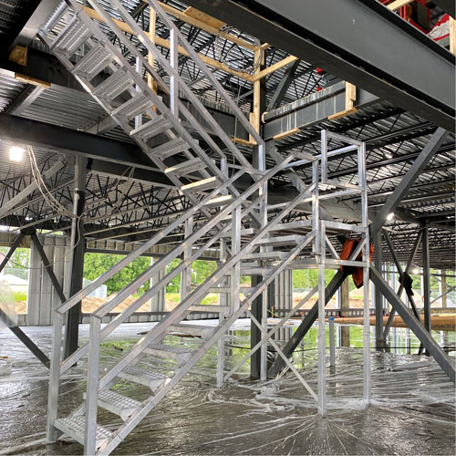 3-5 Step Telescopic Aluminum Smart Stairs TGS INDUSTRIEL