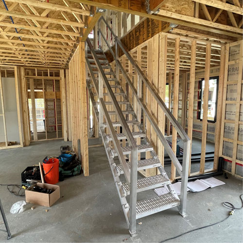 3-5 Step Telescopic Aluminum Smart Stairs TGS INDUSTRIEL