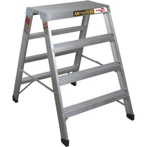 Portable Work-Stand Saw Horse, Aluminum Frame, 12-1/4" D x 48" H TGS INDUSTRIEL