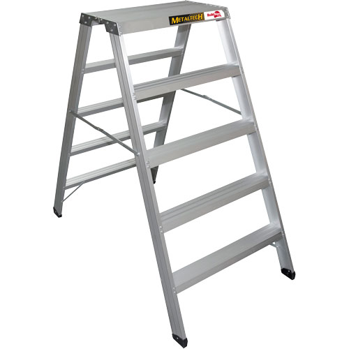 Portable Work-Stand Saw Horse, Aluminum Frame, 12-1/4" D x 56" H TGS INDUSTRIEL