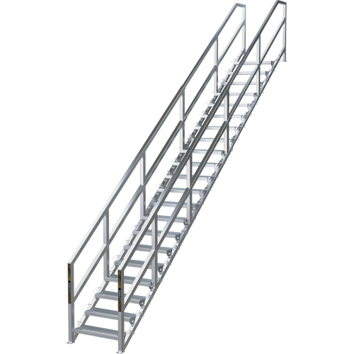 Syst&egrave;me d'escalier modulaire pour la construction de 17-21 marches SmartStairs, 157-1/2" ha TGS INDUSTRIEL