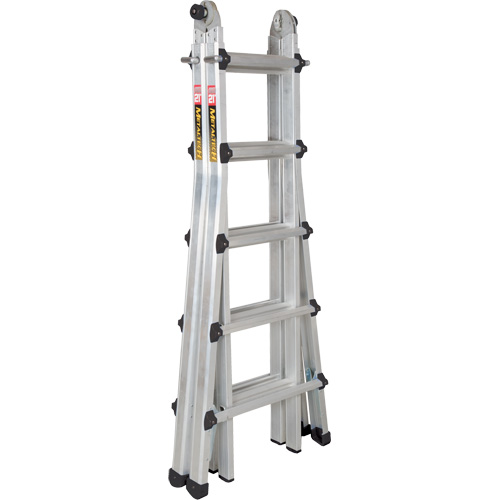 Telescoping Multi-Position Ladder, Aluminum, 300 lbs., CSA Grade 1A TGS INDUSTRIEL