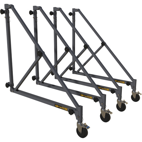 Ensemble de stabilisateurs universels avec roues TGS INDUSTRIEL