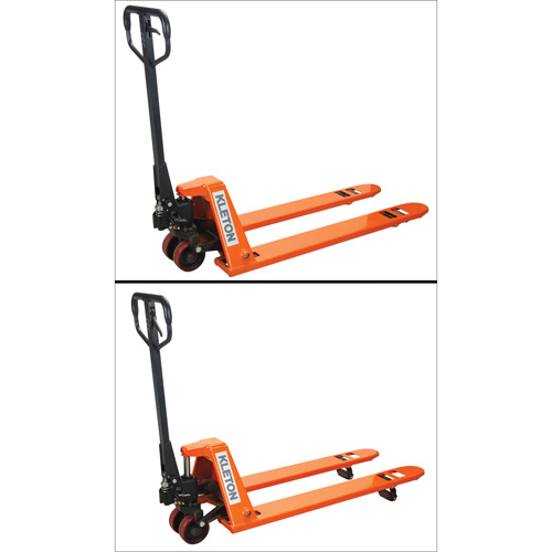 Transpalettes hydrauliques &agrave; profil bas, 48" lo x 20,5" la, Capacit&eacute; de 3300 lb TGS INDUSTRIEL