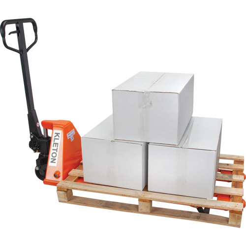 Transpalettes hydrauliques &agrave; profil bas, 48" lo x 20,5" la, Capacit&eacute; de 3300 lb TGS INDUSTRIEL