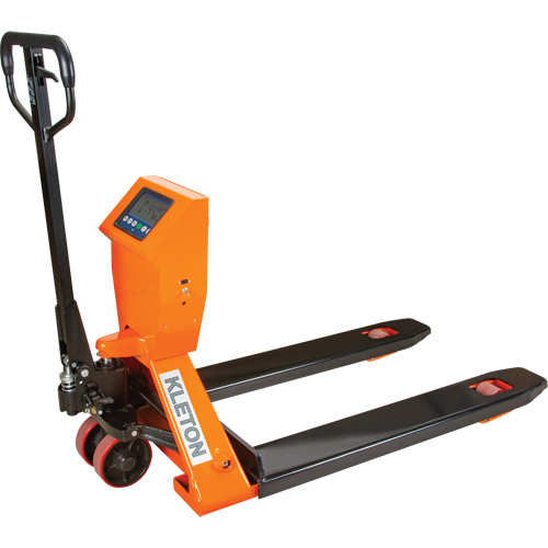Digital Scale Pallet Truck, 44.5" L x 27.75" W, 4400 lbs. Cap. TGS INDUSTRIEL