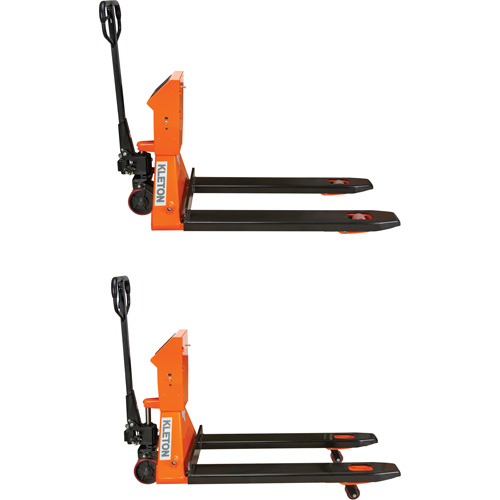 Digital Scale Pallet Truck, 44.5" L x 27.75" W, 4400 lbs. Cap. TGS INDUSTRIEL