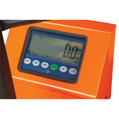 Digital Scale Pallet Truck, 44.5" L x 27.75" W, 4400 lbs. Cap. TGS INDUSTRIEL