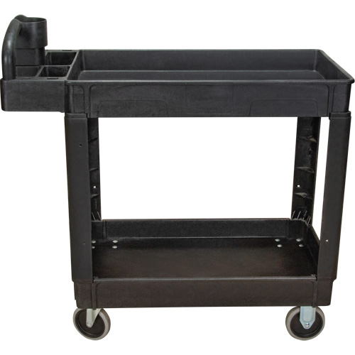 Chariot utilitaire, 2 tiers, 17-1/8" x 33-1/2" x 37-5/8", Capacit&eacute; 550 lb TGS INDUSTRIEL