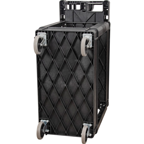 Chariot utilitaire, 2 tiers, 17-1/8" x 33-1/2" x 37-5/8", Capacit&eacute; 550 lb TGS INDUSTRIEL