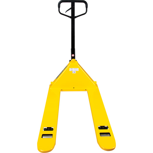 Steel Wheel Pallet Truck, Steel, 48" L x 27" W, 5500 lbs. Capacity TGS INDUSTRIEL