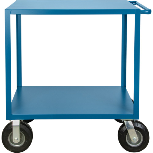 Outdoor Shelf Cart, 2 Tiers, 18" W x 39" H x 33" D, 1200 lbs. Capacity TGS INDUSTRIEL